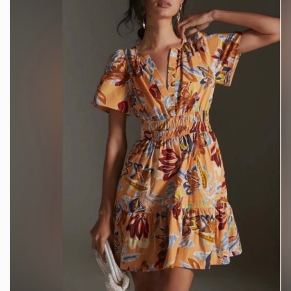Anthropologie Somerset Mini Dress